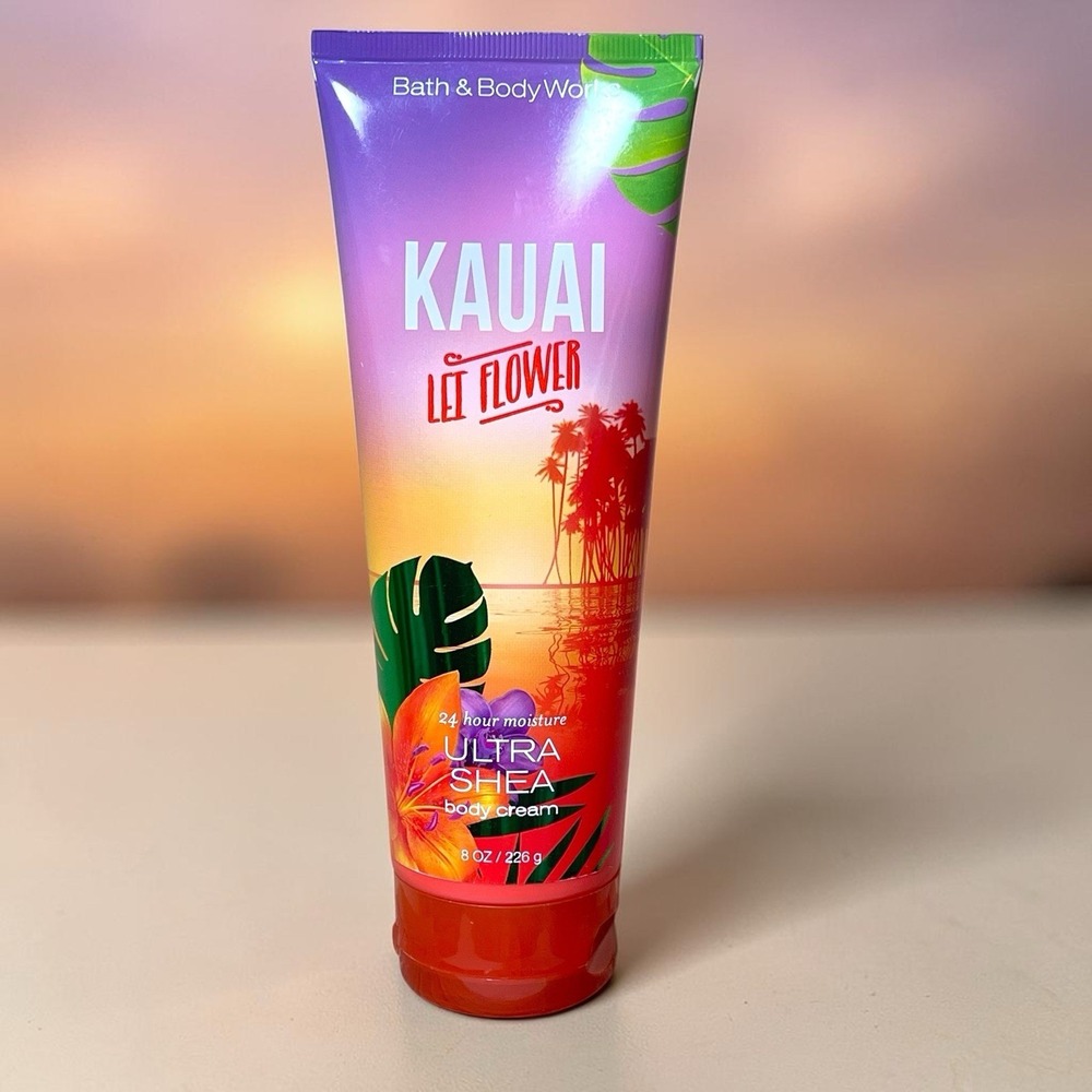 Bath & Works KAUAI LEI FLOWER Ultra Shea Body Cream NEW